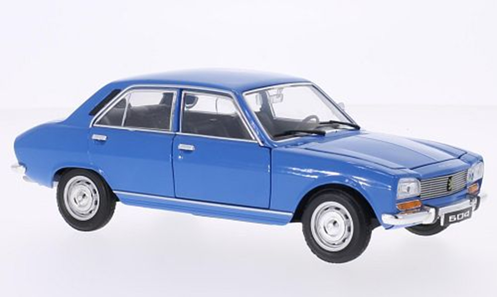 PEUGEOT 504 1975, LIGHT BLUE