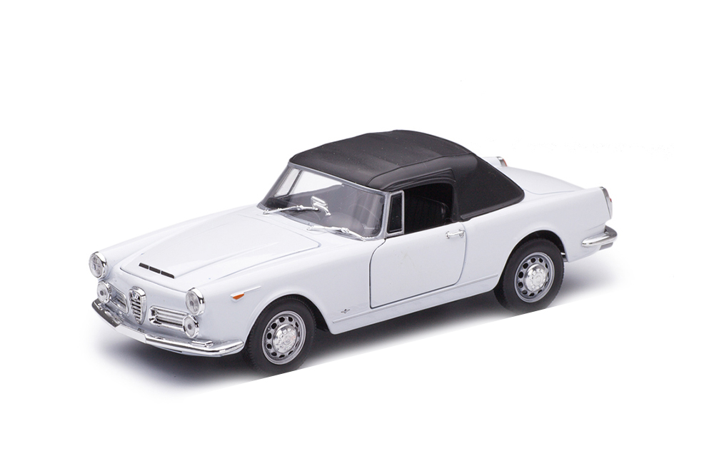 ALFA ROMEO SPIDER 2600 1960 С ТЕНТОМ, БЕЛЫЙ