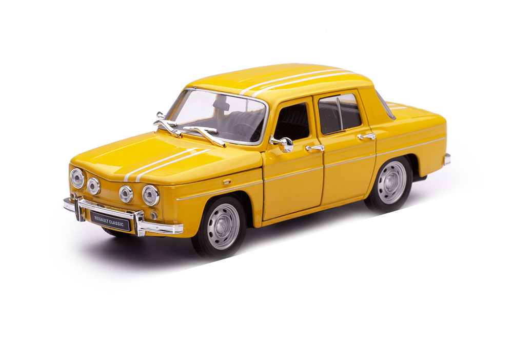 RENAULT 8 GORDINI 1964 ЖЕЛТЫЙ С БЕЛЫМ