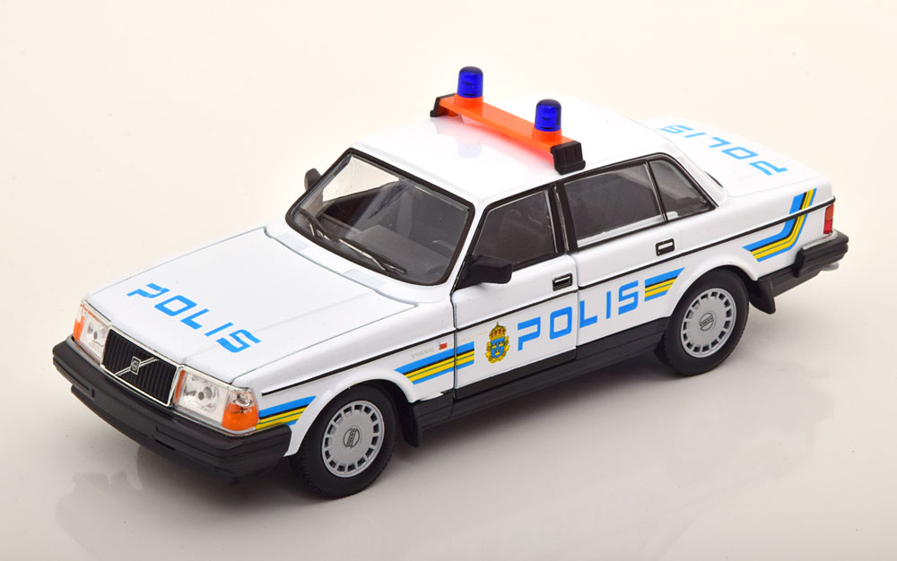 VOLVO 240 GL POLICE SWEDEN 1986