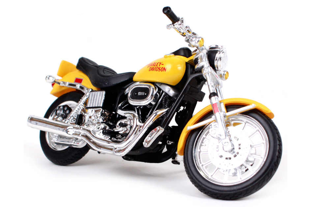 HARLEY-DAVIDSON FXS LOW RIDER 1977 YELLOW