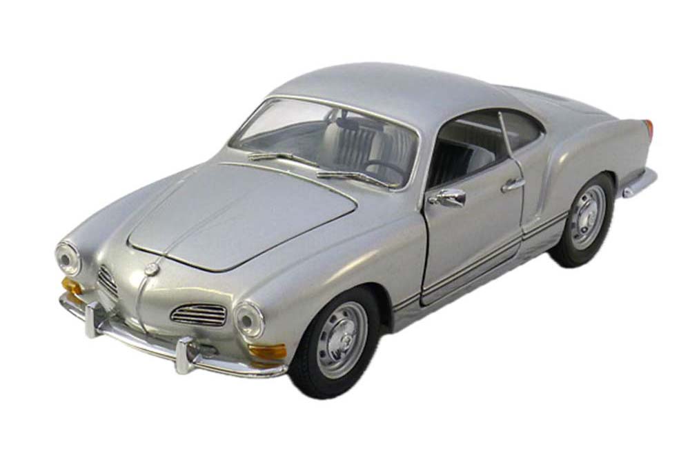 VW VOLKSWAGEN KARMANN GHIA COUPE SILVER