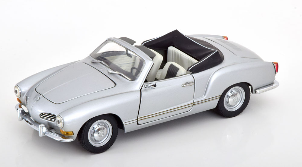 VW KARMANN GHIA CONVERTIBLE SILVER