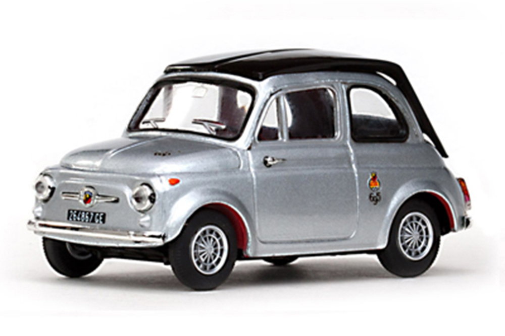 FIAT ABARTH 695 SS 1964 SILVER METALLIC/BLACK