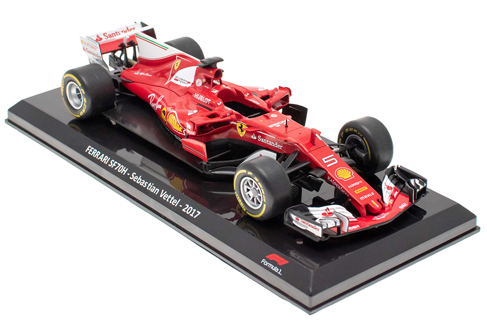 FERRARI SF70H #5 "SCUDERIA FERRARI" SEBASTIAN VETTEL ПОБЕДИТЕЛЬ MONACO GP 2017