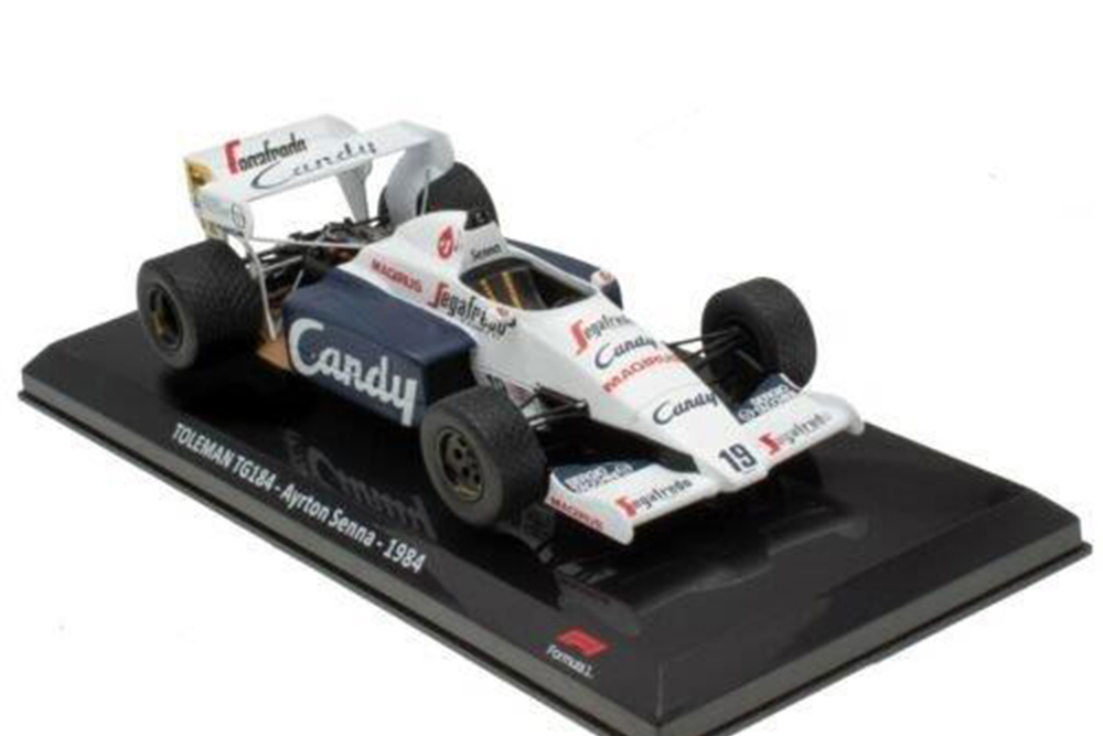 TOLEMAN HART TG184 #19 AYRTON SENNA 1984