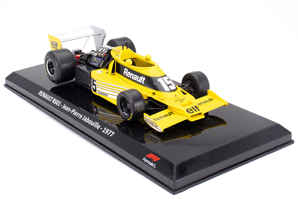 RENAULT RS01 #15 "EQUIPE RENAULT ELF" JEAN-PIERRE JABOUILLE 1977