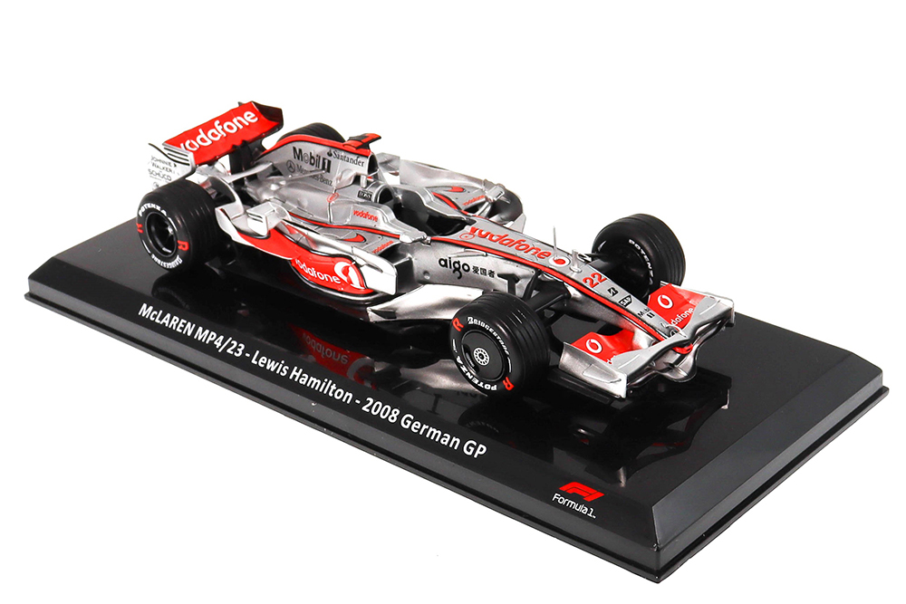 MERCEDES MCLAREN MP 4/23 #22 "VODAFONE MCLAREN MERCEDES" LEWIS HAMILTON ПОБЕДИТЕЛЬ GERMAN GP ЧЕМПИОН МИРА 2008