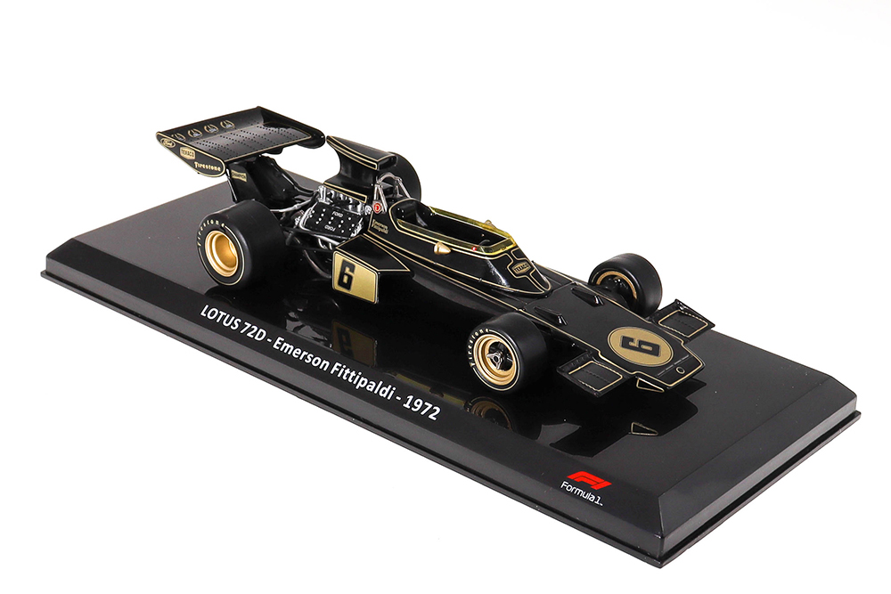 LOTUS 72D #6 "JOHN PLAYER TEAM LOTUS" FITTIPALDI ЧЕМПИОН МИРА 1972