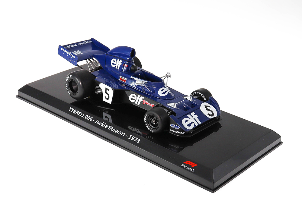 TYRRELL 006 #5 "ELF TEAM TYRRELL" JACKIE STEWART ЧЕМПИОН МИРА 1973