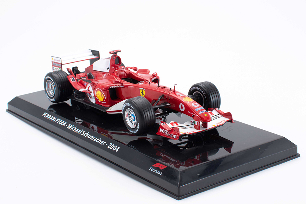 FERRARI F2004 #1 "SCUDERIA FERRARI" MICHAEL SCHUMACHER ЧЕМПИОН МИРА 2004