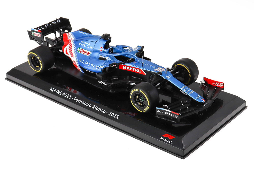 ALPINE A521 #14 "ALPINE F1 TEAM" FERNANDO ALONSO 2021