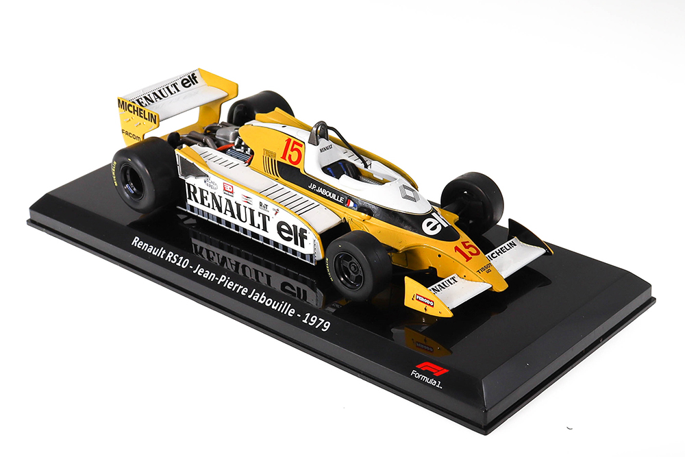 RENAULT RS10 #15 "RENAULT ELF" JEAN PIERE JABOUILLE ПОБЕДИТЕЛЬ FRANCE GP 1979