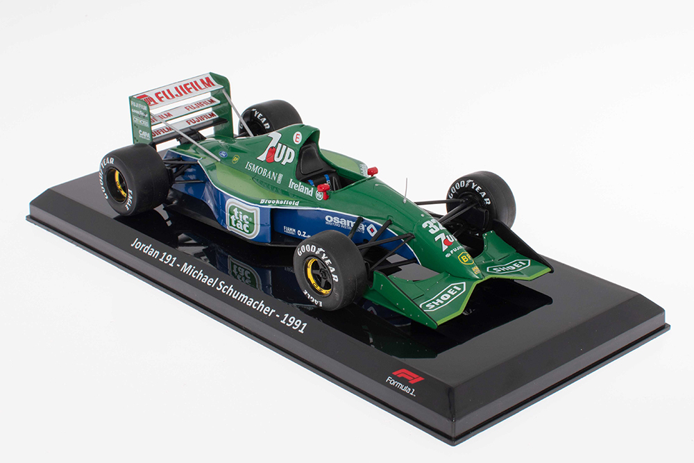 JORDAN 191 #32 "TEAM 7UP JORDAN" MICHAEL SCHUMACHER 1991