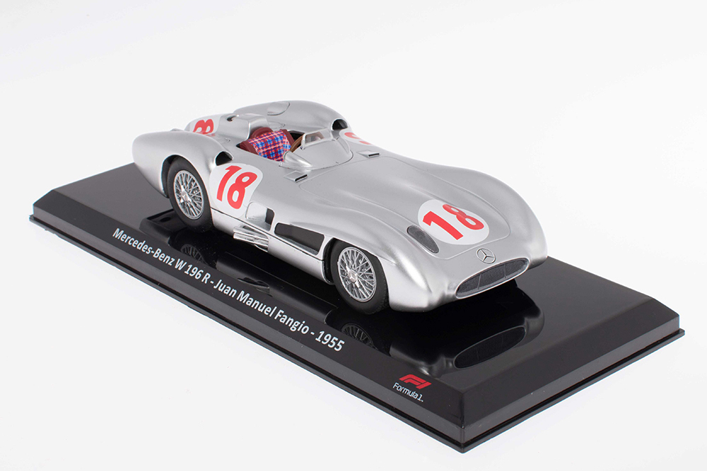 MERCEDES-BENZ W196 R #18 JUAN MANUEL FANGIO ЧЕМПИОН МИРА 1955
