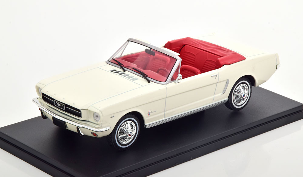 FORD MUSTANG CONVERTIBLE 1965 WHITE