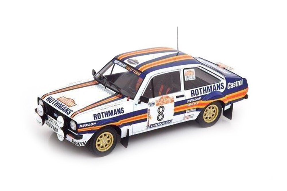 FORD ESCORT MKII RS 1800 #8 ROTHMANS RALLY TEAM (3 МЕСТО RALLY SAN REMO) 1980