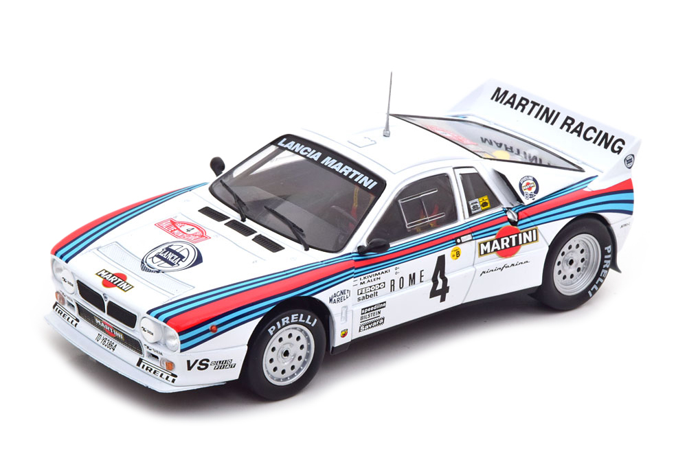 LANCIA RALLY 037 #4 MARTINI ALEN/KIVIMAKI 2 МЕСТО RALLY MONTE-CARLO 1983