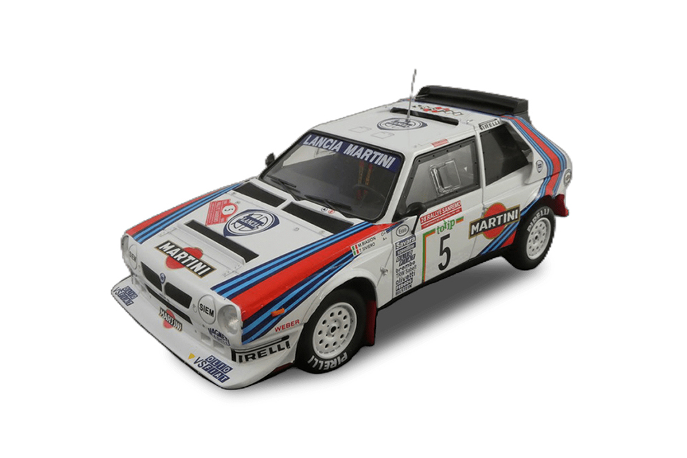 LANCIA DELTA S4 #5 MARTINI LANCIA BIASION/SIVIERO RALLY SAN REMO 1986