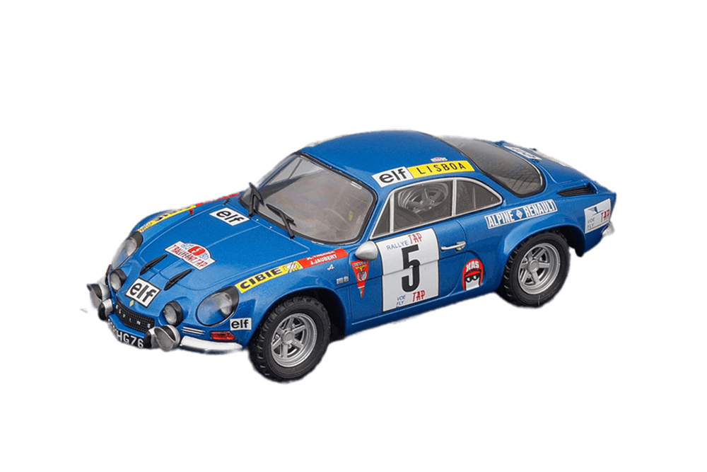 RENAULT ALPINE A110 1800 #5 ALPINE RENAULT THERIER/JAUBERT WINNER RALLY DE PORTUGAL 1973