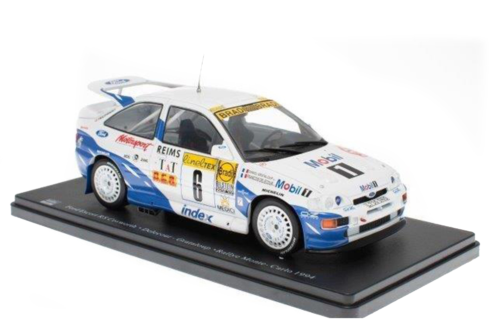 FORD ESCORT RS COSWORTH #6 FORD MOTOR CO. LTD DELECOUR/GRATALOUP WINNER RALLY MONTE-CARLO 1994