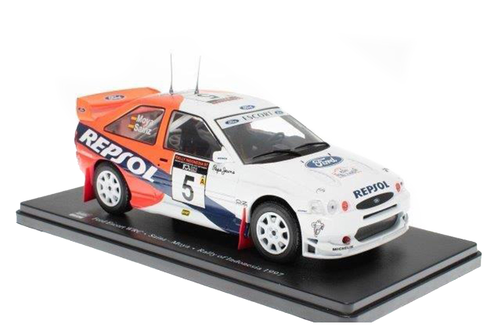 FORD ESCORT WRC #5 FORD MOTOR CO. LTD SAINZ/MOYA WINNER RALLY OF INDONESIA 1997