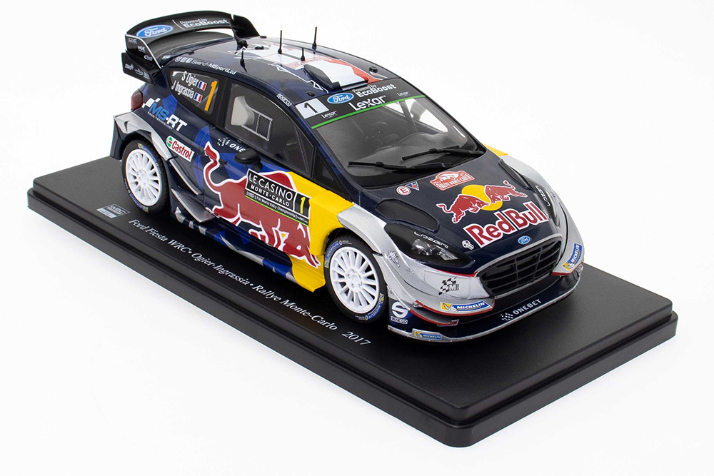 FORD FIESTA WRC #1 "M-SPORT FORD WRT" OGIER/INGRASSIA WINNER RALLY MONTE CARLO ЧЕМПИОН МИРА 2017