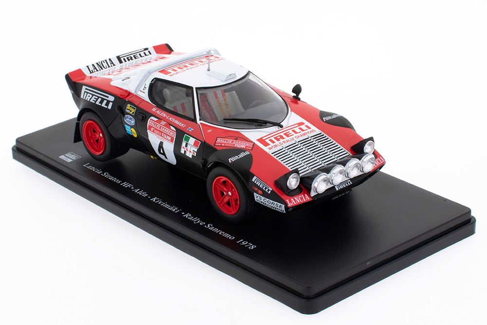 LANCIA STRATOS HF #4 "LANCIA PIRELLI" ALEN/KIVIMAKI WINNER RALLY SANREMO 1978