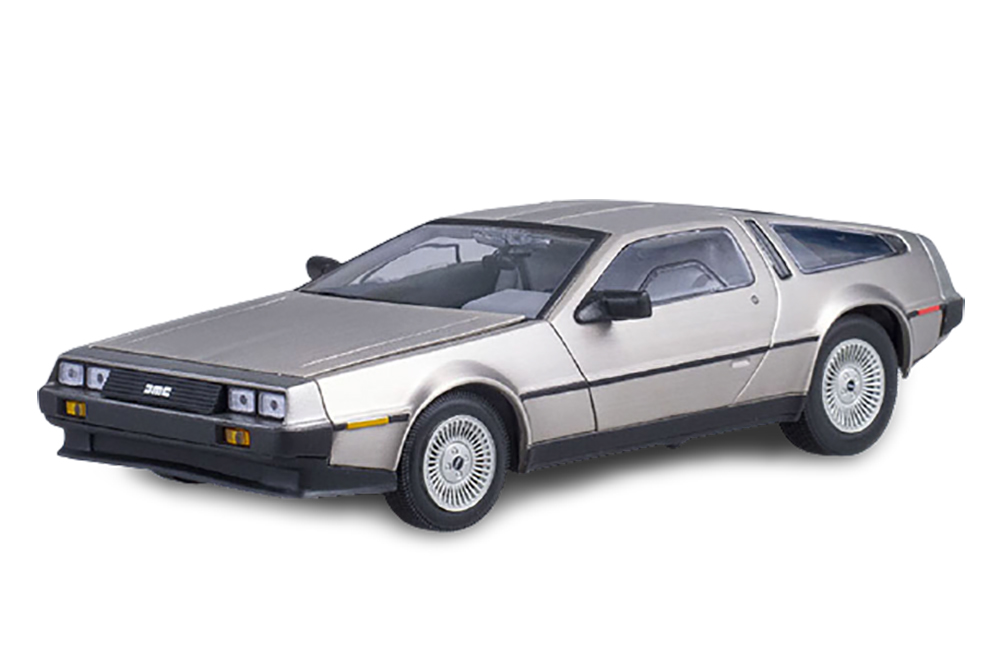 DELOREAN DMC COUPE 1981 STEEL SILVER