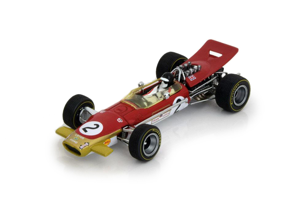 LOTUS 49B #2 JACKIE OLIVER BELGIAN GP 1968