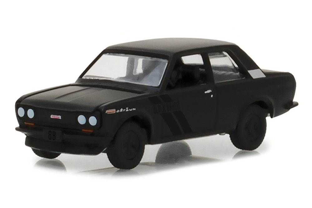 DATSUN 510 1968 BLACK (ДЛИНА МОДЕЛИ 6-10 СМ)