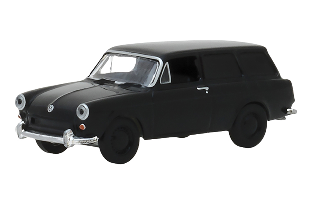VW VOLKSWAGEN 1600 PANEL VAN 1965 BLACK (ДЛИНА МОДЕЛИ 6-10 СМ)