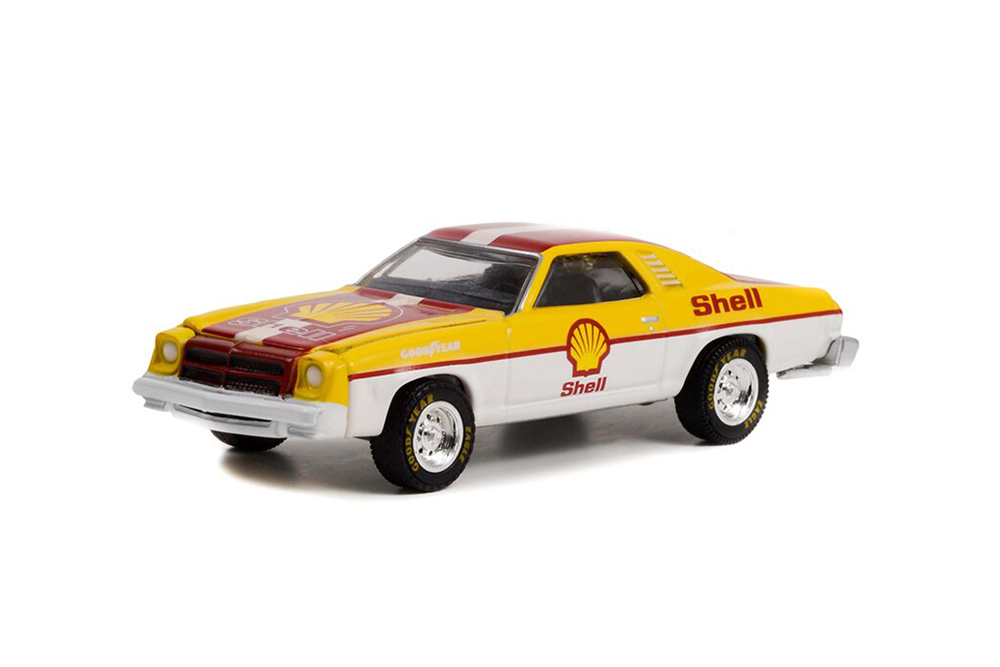 CHEVROLET CHEVELLE LAGUNA SHELL OIL 100TH ANNIVERSARY 1975 (ДЛИНА МОДЕЛИ 6-10 СМ)