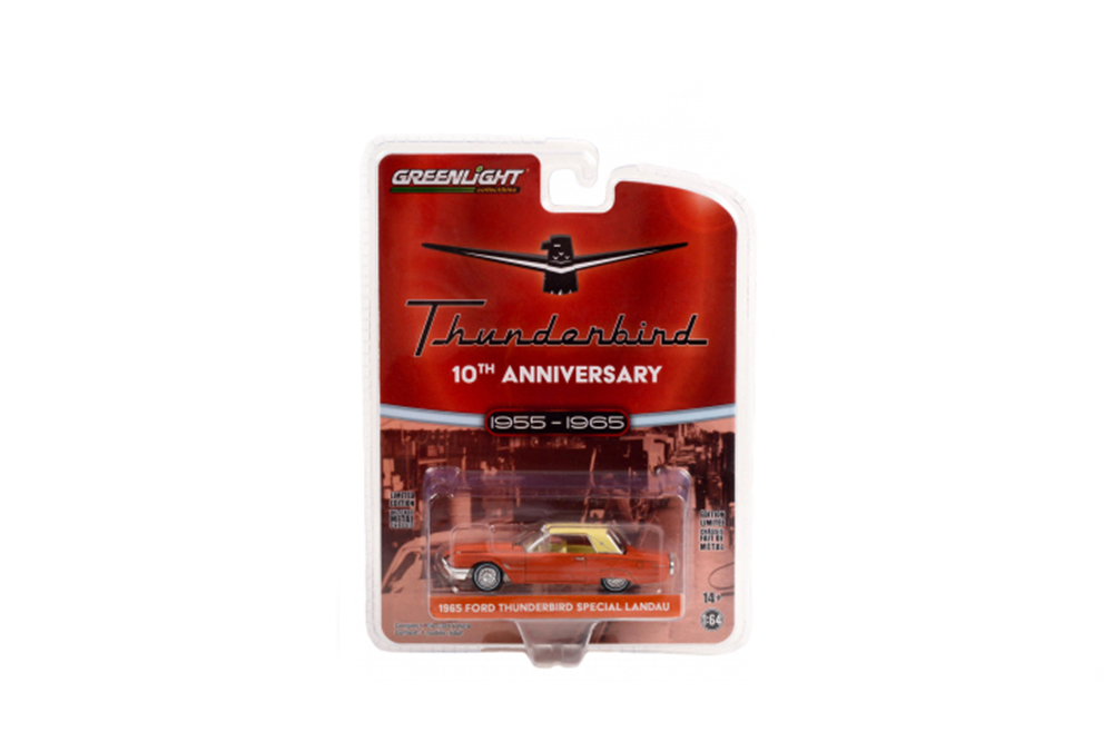 FORD THUNDERBIRD SPECIAL LANDAU "10TH ANNIVERSARY LIMITED EDITION" 1965 (ДЛИНА МОДЕЛИ 6-10 СМ)