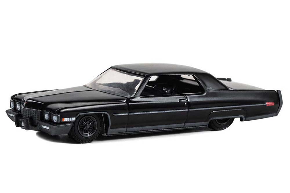 CADILLAC COUPE DEVILLE LOWRIDER 1971 BLACK (ДЛИНА МОДЕЛИ 6-10 СМ)