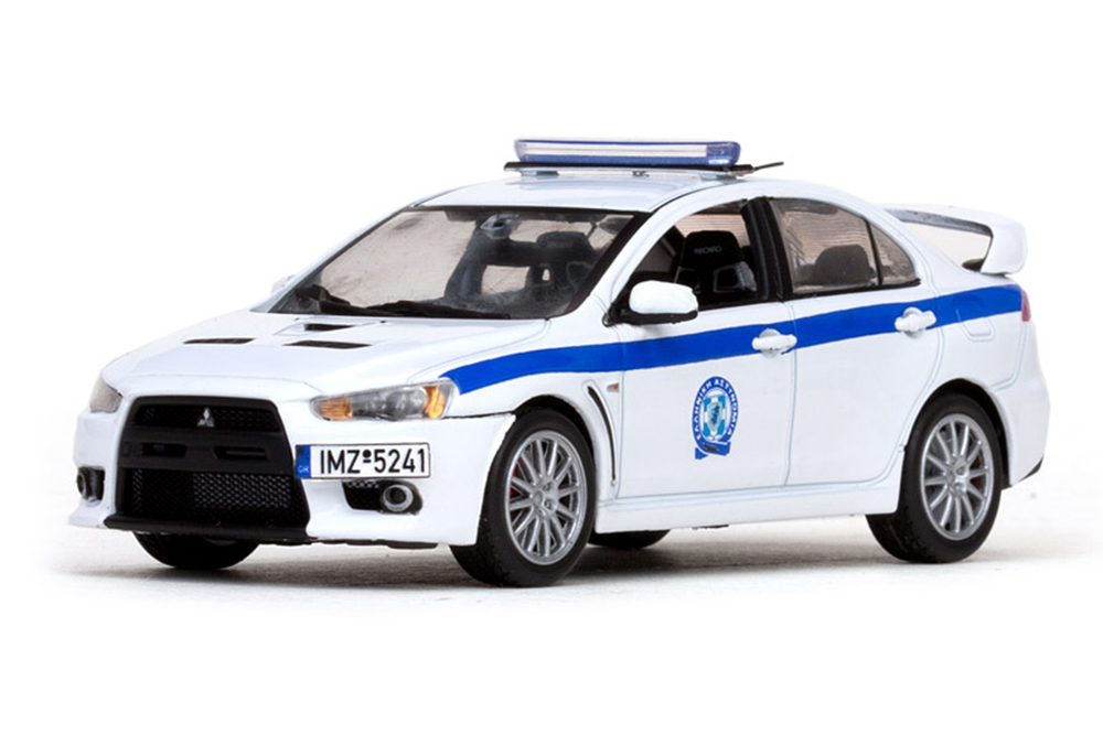 MITSUBISHI LANCER EVOLUTION X GREECE POLICE 2010