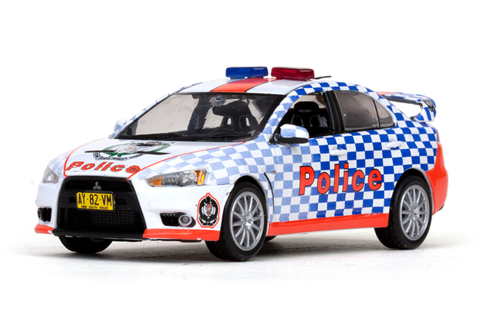 MITSUBISHI LANCER EVOLUTION X AUSTRALIA POLICE 2010