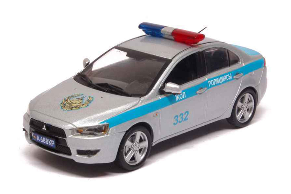 MITSUBISHI LANCER KAZAHSTAN POLICE 2010 WHITE