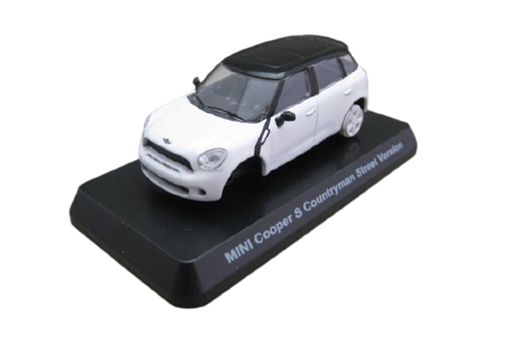 MINI COOPER S COUNTRYMAN DICAST SEMI-KIT WHITE | МИНИ КУПЕР КАНТРИМЕН МОДЕЛЬ ДЛЯ СБОРКИ
