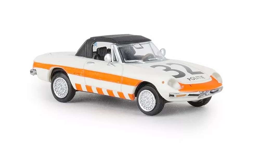ALFA ROMEO SPIDER POLITIE 32 1969 (ДЛИНА МОДЕЛИ 3-5 СМ)