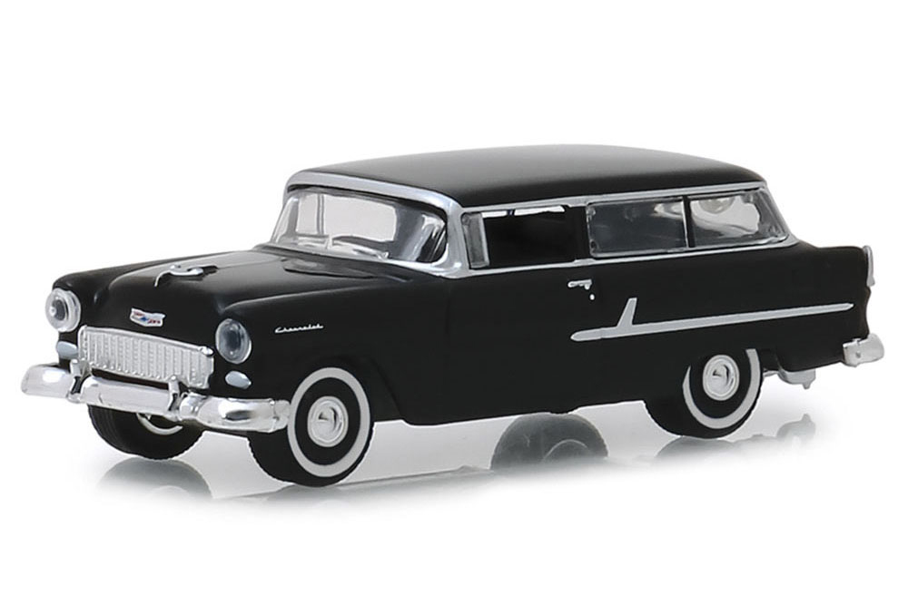 CHEVROLET TWO-TEN HANDYMAN 1955 ONYX BLACK (ДЛИНА МОДЕЛИ 6-10 СМ)