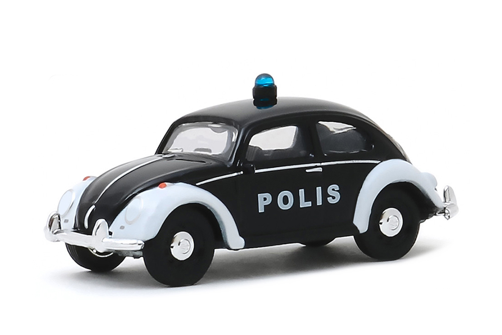 VW VOLKSWAGEN BEETLE TROLLVEGGEN NORWAY POLIS 1972 | VW VOLKSWAGEN BEETLE (ПОЛИЦИЯ НОРВЕГИИ) (ДЛИНА МОДЕЛИ 6-10 СМ)