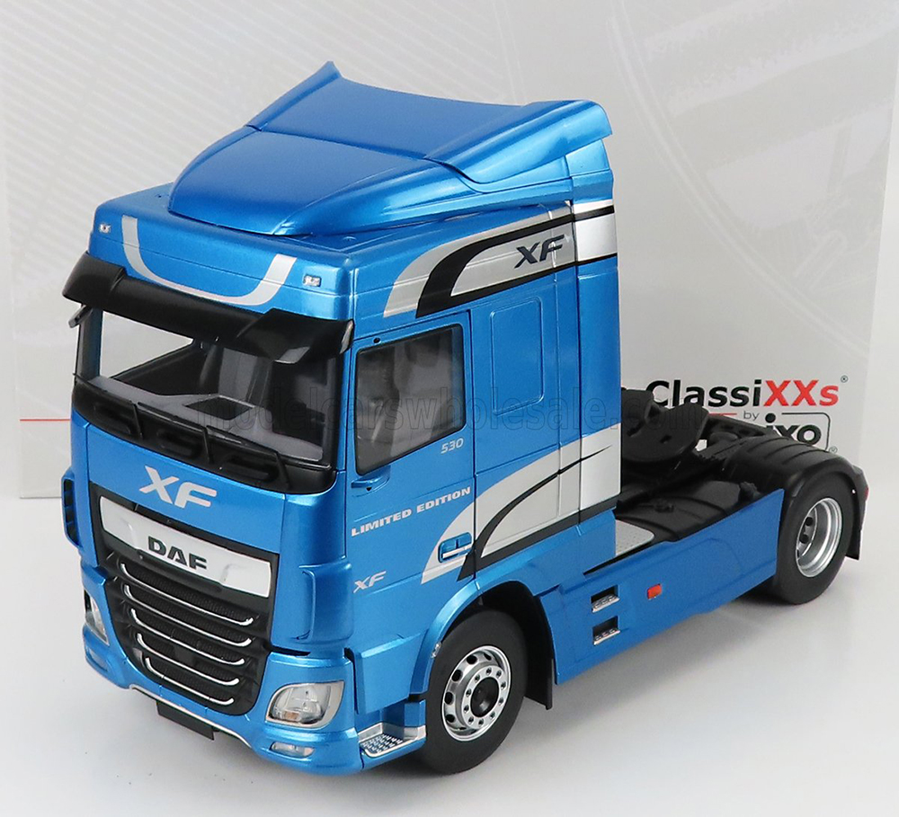 DAF XF SPACE CAB СЕДЕЛЬНЫЙ ТЯГАЧ 2016 / ДАФ КСФ СПАКЕ КАБ ГОЛУБОЙ