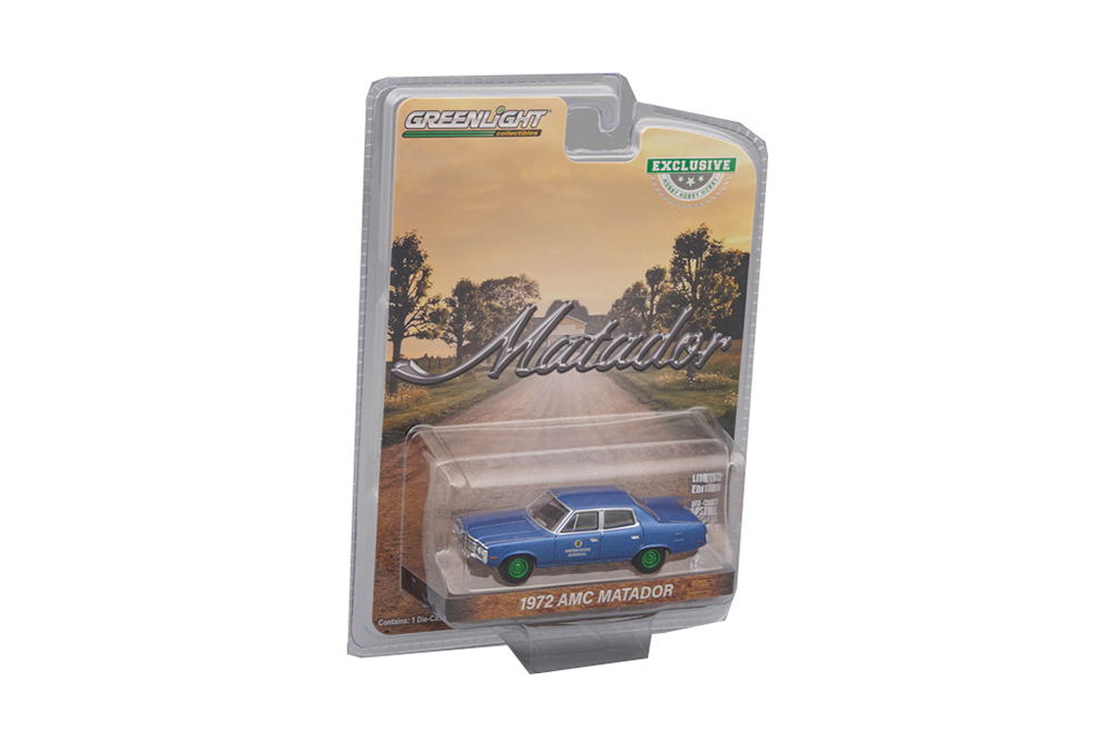 AMC MATADOR UNITED STATES MARSHALL 1972 (GREENLIGHT!!!) / AMC MATADOR США МАРШАЛЛ 1972 (ЗЕЛЕНЫЙ СВЕТ!!!) (ДЛИНА МОДЕЛИ 6-10 СМ)