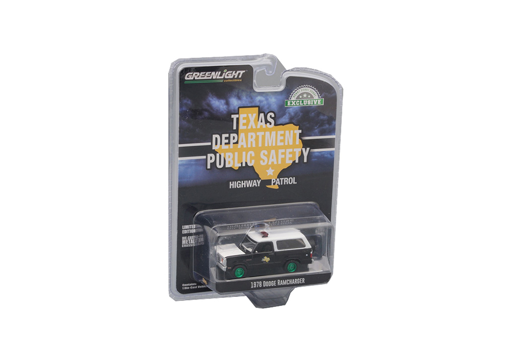 DODGE RAMCHARGER POLICE TEXAS DEPARTMENT OF PUBLIC SAFETY 1978 (GREENLIGHT!!!)