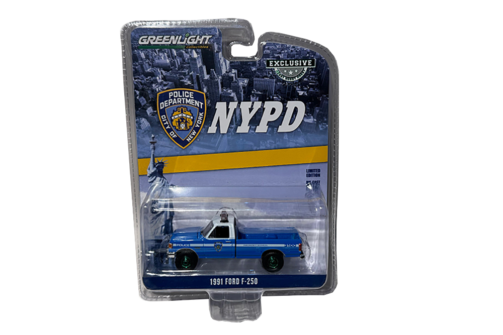 FORD F-250 "NEW YORK CITY POLICE" (NYPD) EMERGENCY SERVICES 1991 (GREENLIGHT!!!)