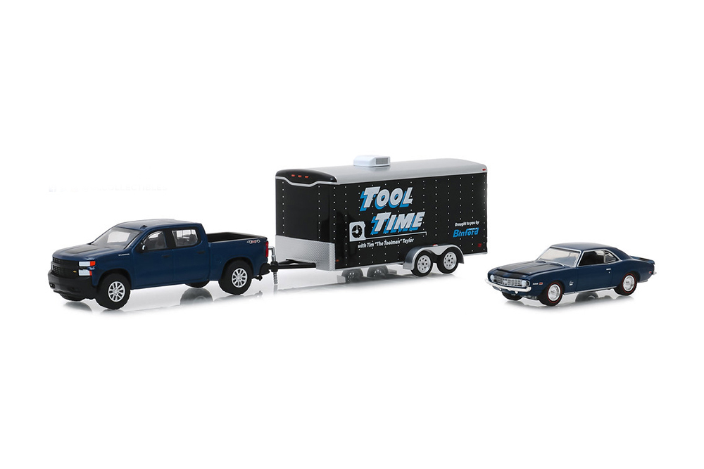 CHEVROLET SILVERADO 2019 AND CHEVROLET CAMARO SS 1969 (ДЛИНА МОДЕЛИ 6-10 СМ)
