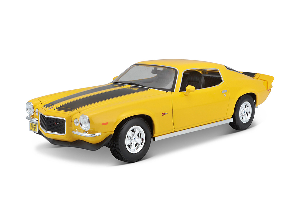 CHEVROLET CAMARO 1971 YELLOW / ШЕВРОЛЕ КАМАРО ЖЕЛТЫЙ