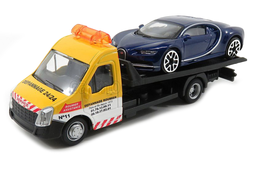 MERCEDES SPRINTER WITH BUGATTI CHIRON WRECKER ROAD SERVICE 2020