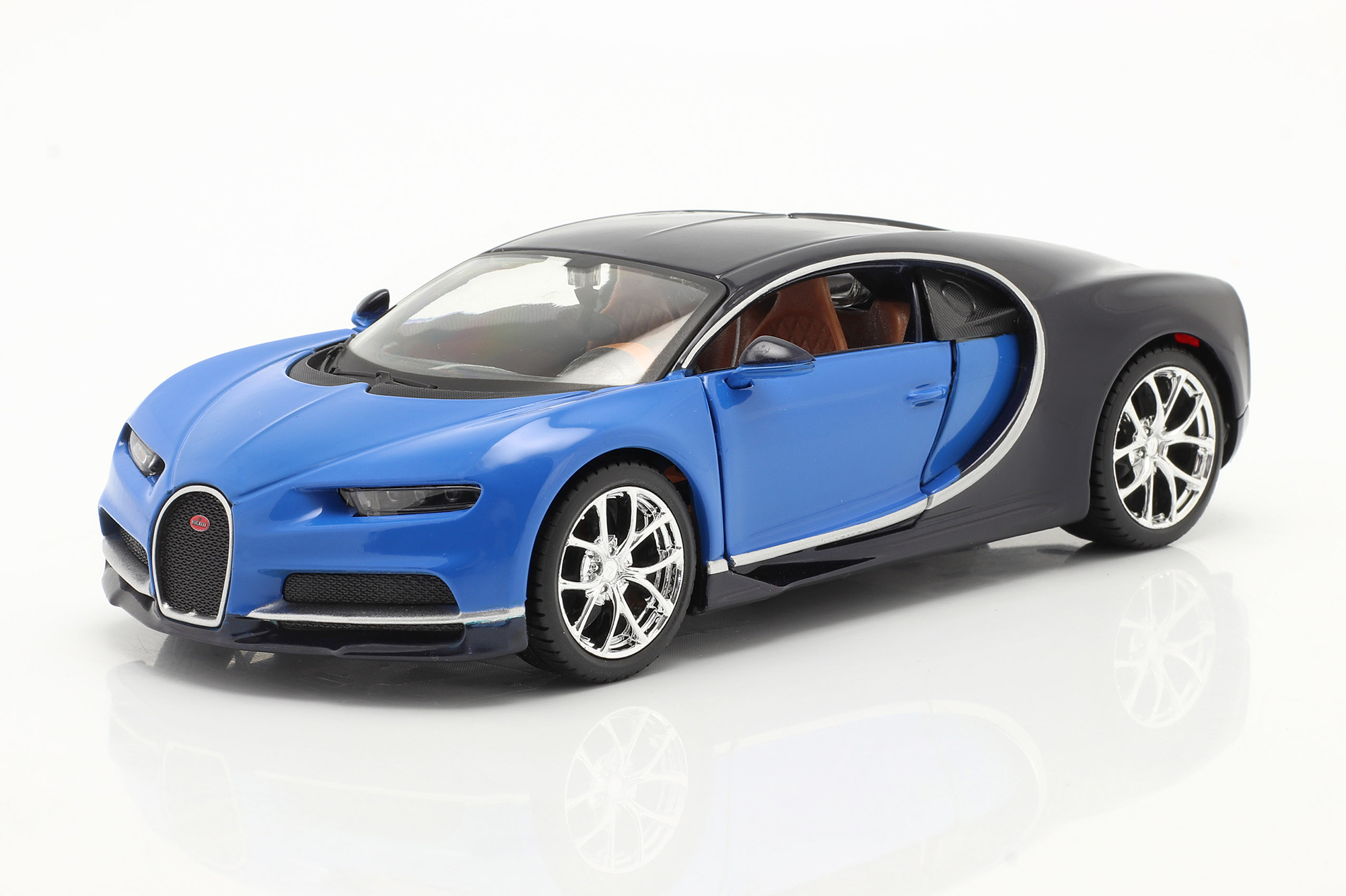 BUGATTI CHIRON 2016 BLUE / БУГАТТИ ШИРОН 2016 СИНИЙ